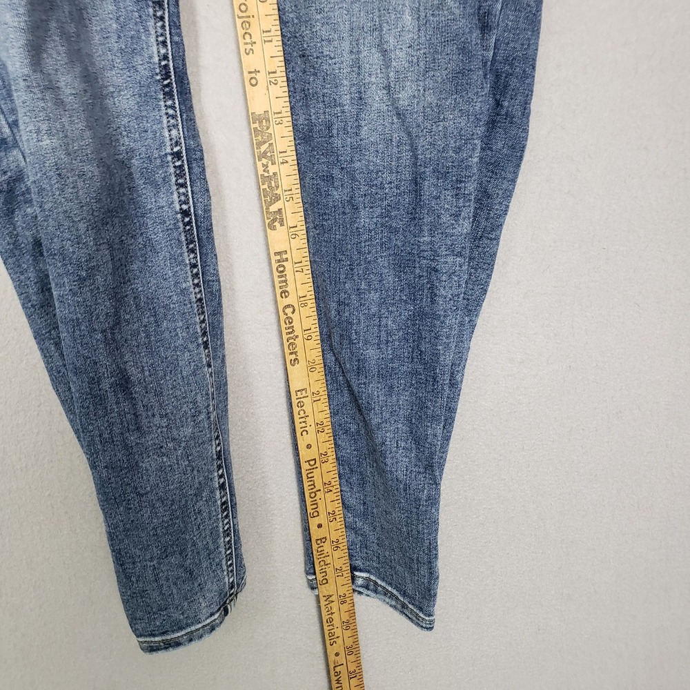 Maurices M Jeans Size 14W Mid-Rise Skinny Jeans Stretchy Denim Dark Wash Classic - Picture 6 of 9